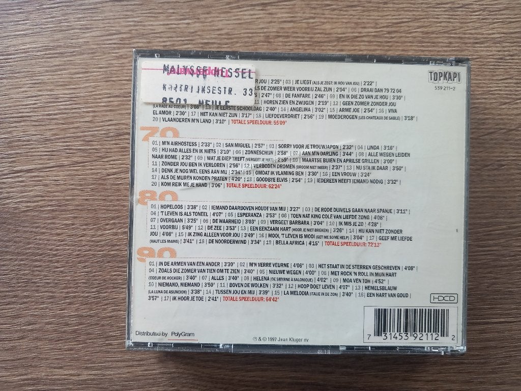 4CD Box set Will Tura 40 Jaar Pop Chanson Levenslied, Ophalen of Verzenden, Levenslied of Smartlap, Boxset