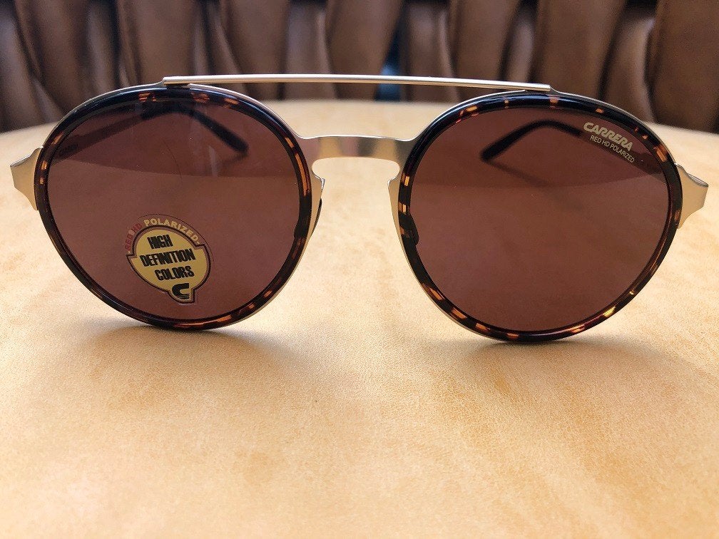NIEUWE ORIGINELE CARRERA ZONNEBRIL UNISEX GEPOLARIZEERD, Neuf, Autres marques, Enlèvement ou Envoi, Brun