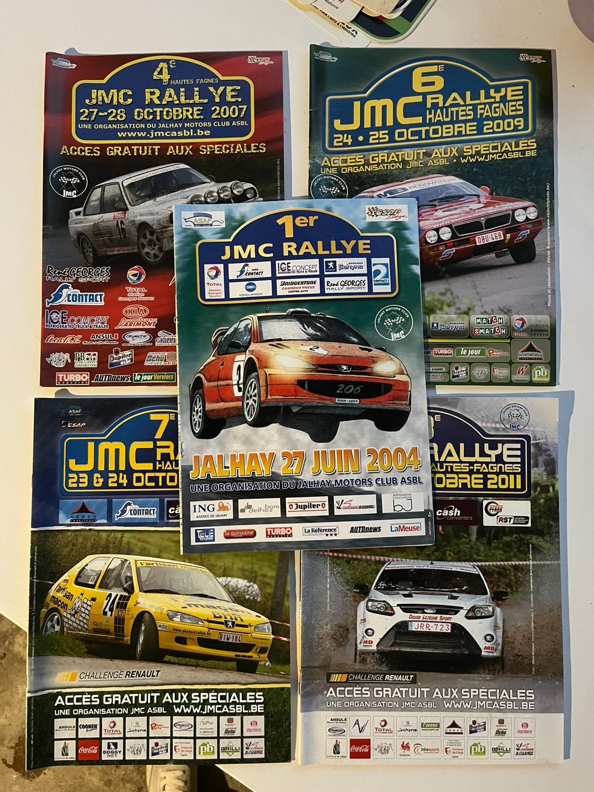 Programmes JMC Rallye Hautes-Fagnes, Collections, Marques automobiles, Motos & Formules 1, Enlèvement ou Envoi, Utilisé
