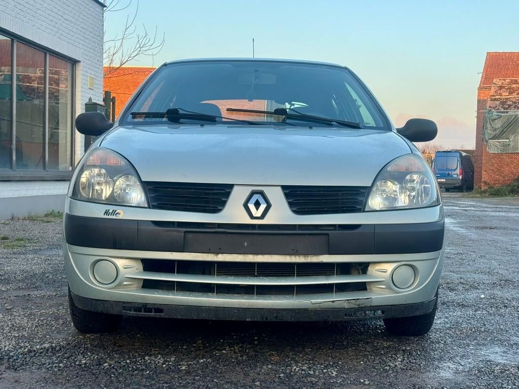 RENAULT CLIO 1.2 ESSENCE 120000 KM AIRCO CONTROLE OK, Argent ou Gris, Achat, Entreprise, Boîte manuelle