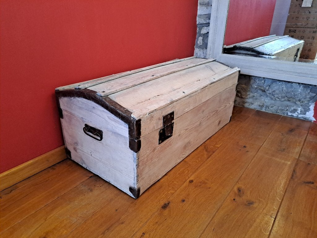 coffre ancien, 50 – 75, 50 à 100 cm, Comme neuf, Enlèvement