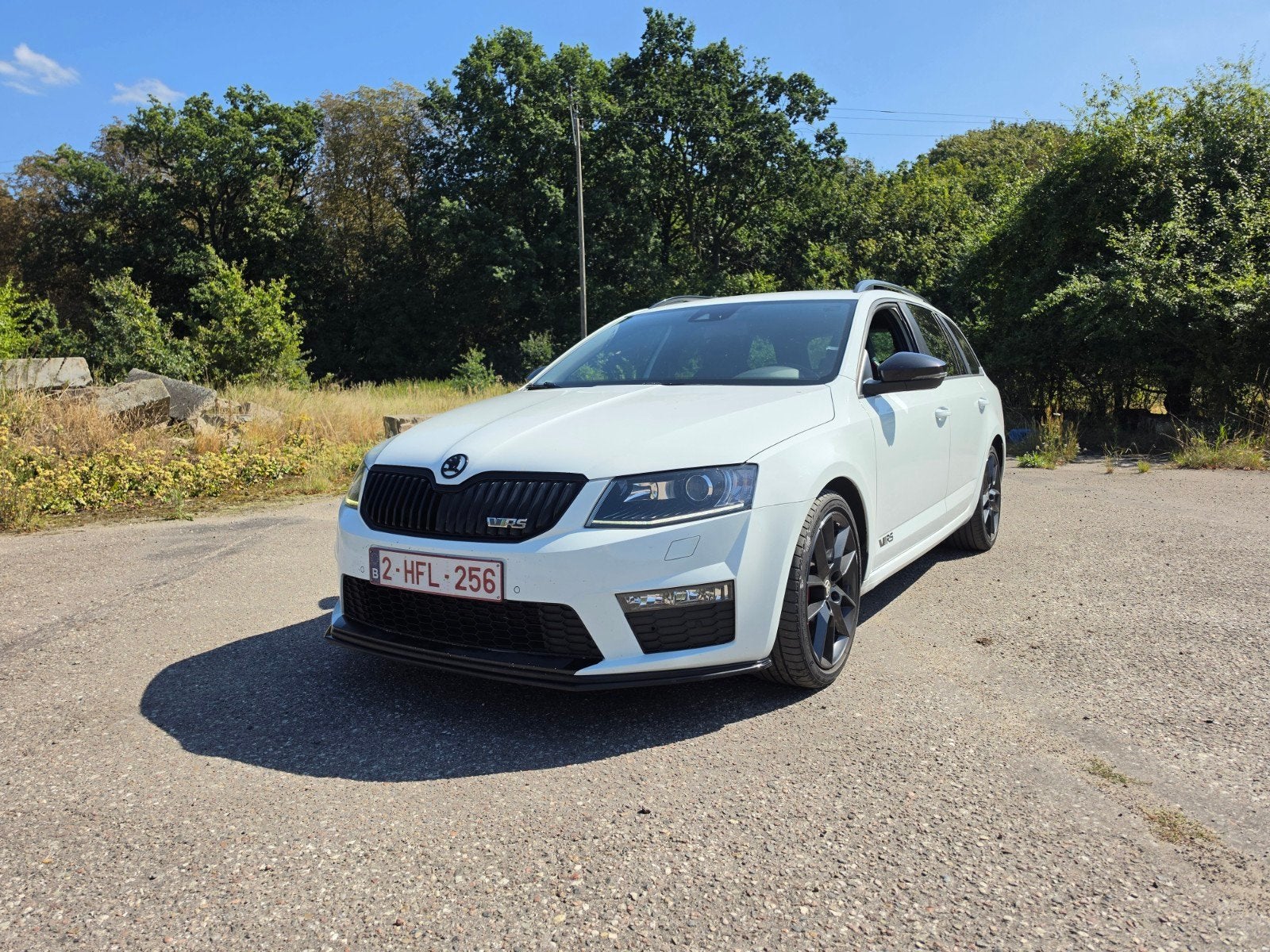 skoda Octavia vrs challenge, Auto's, Skoda, Voorwielaandrijving, Leder en Stof, Wit, 5 deurs