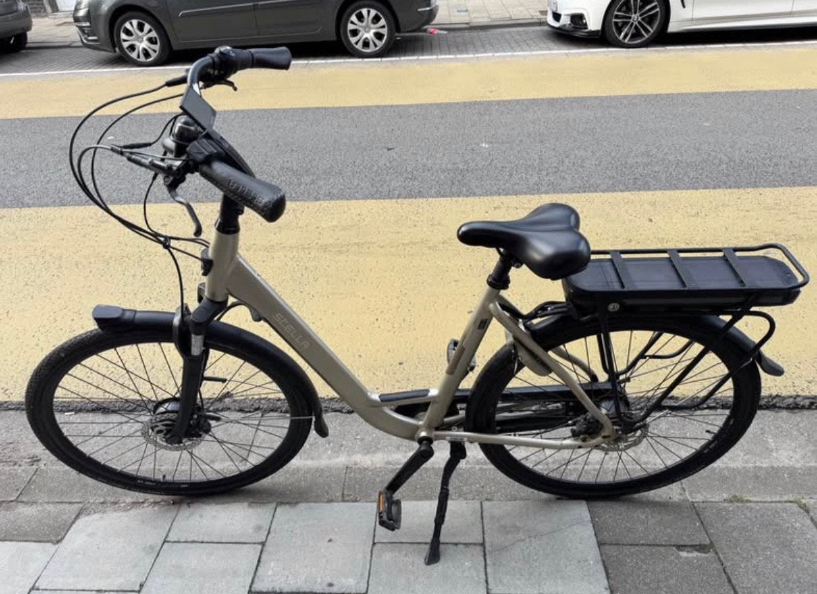Stella Liverno Elektrische Dames fiets, Vélos & Vélomoteurs, Autres marques, 51 à 55 cm, 50 km par batterie ou plus, Comme neuf