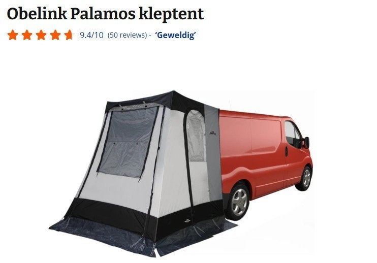 nieuw ongebruikt tent campervan, Caravans en Kamperen, Ophalen of Verzenden