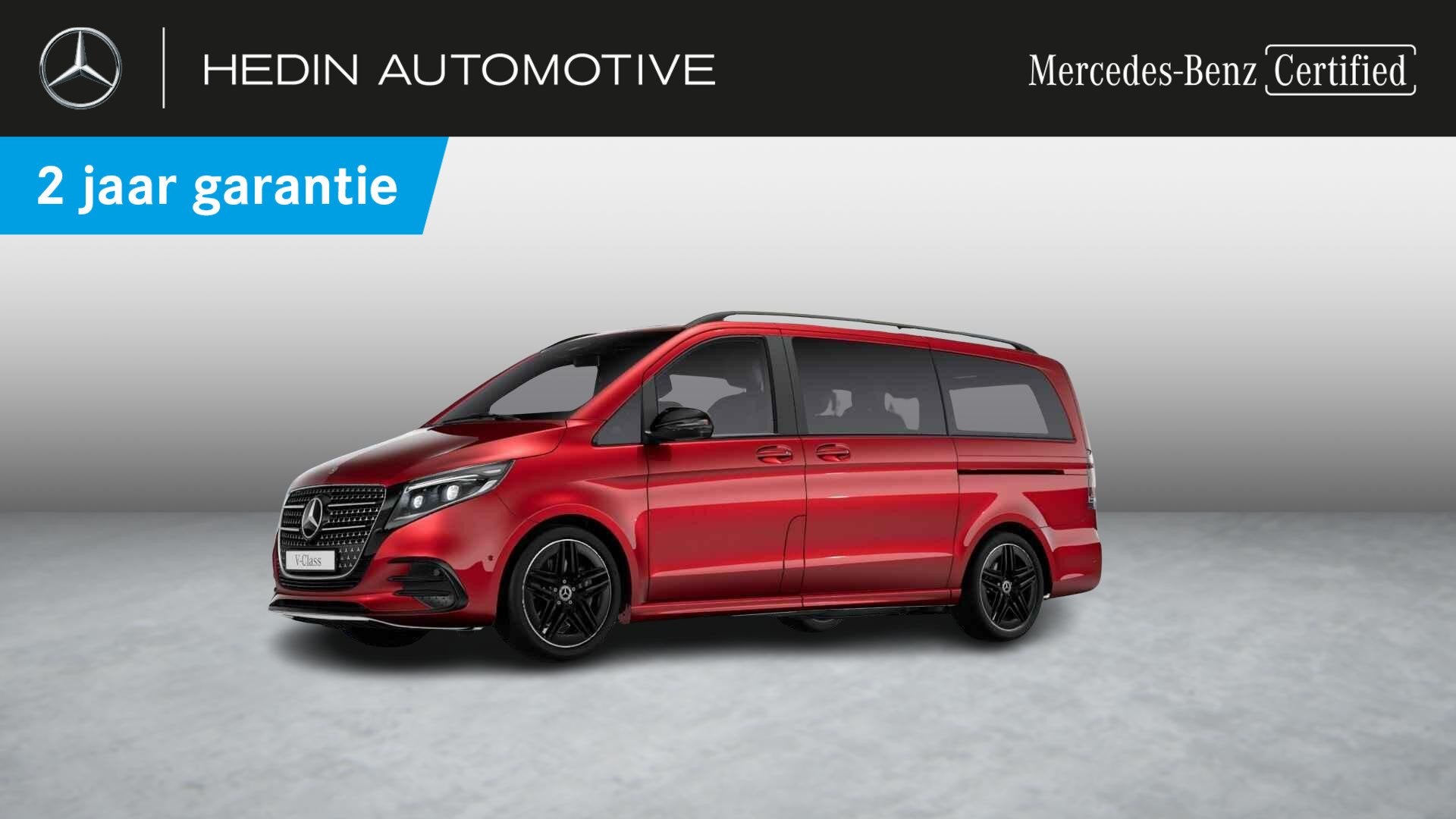 Mercedes-Benz V-Klasse 300 d L2 9G-TRONIC Avantgarde | Licht, Auto's, Gebruikt, Zwart, 2000 kg, 237 pk