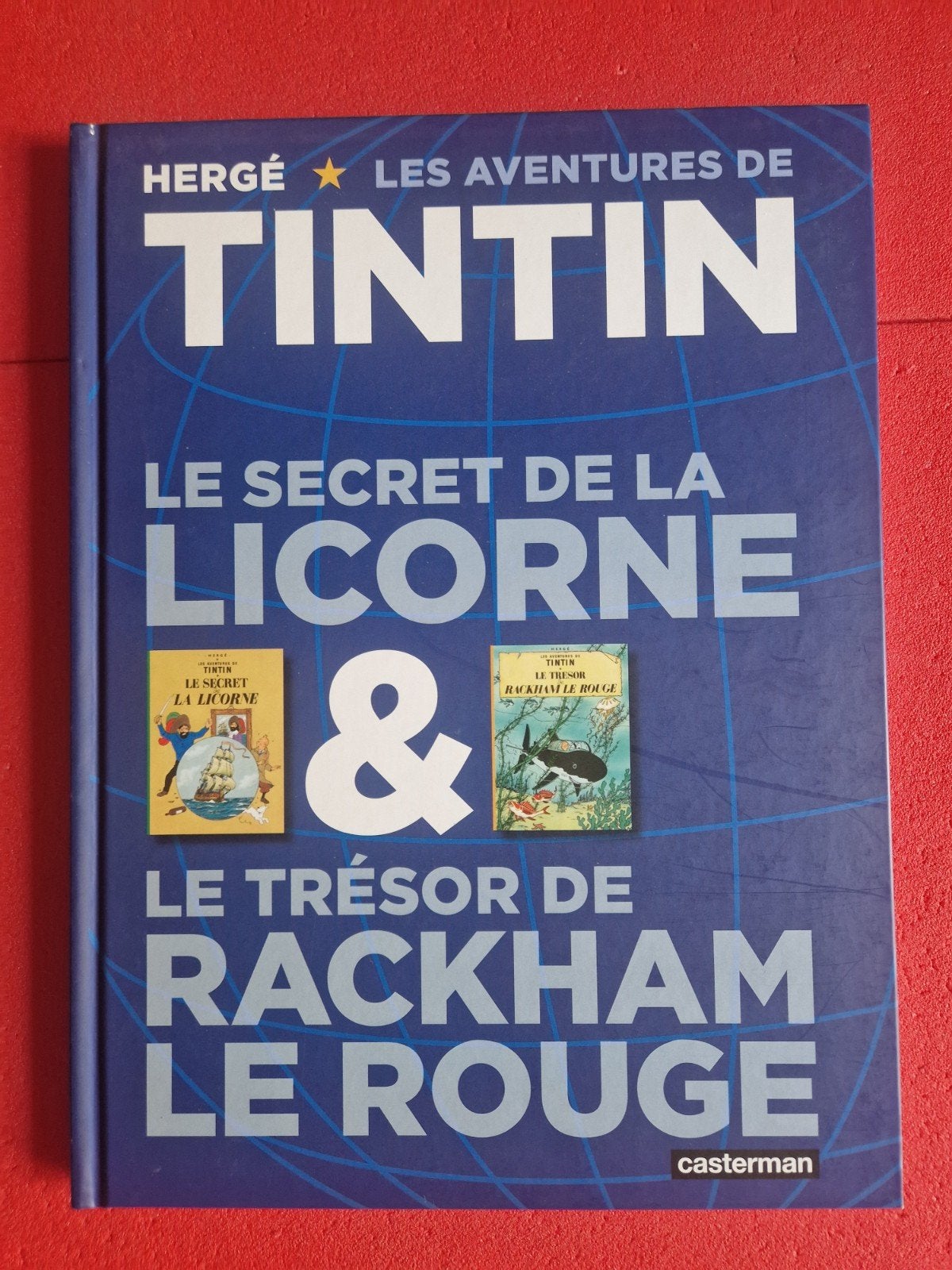 bd double album tintin, Ophalen of Verzenden