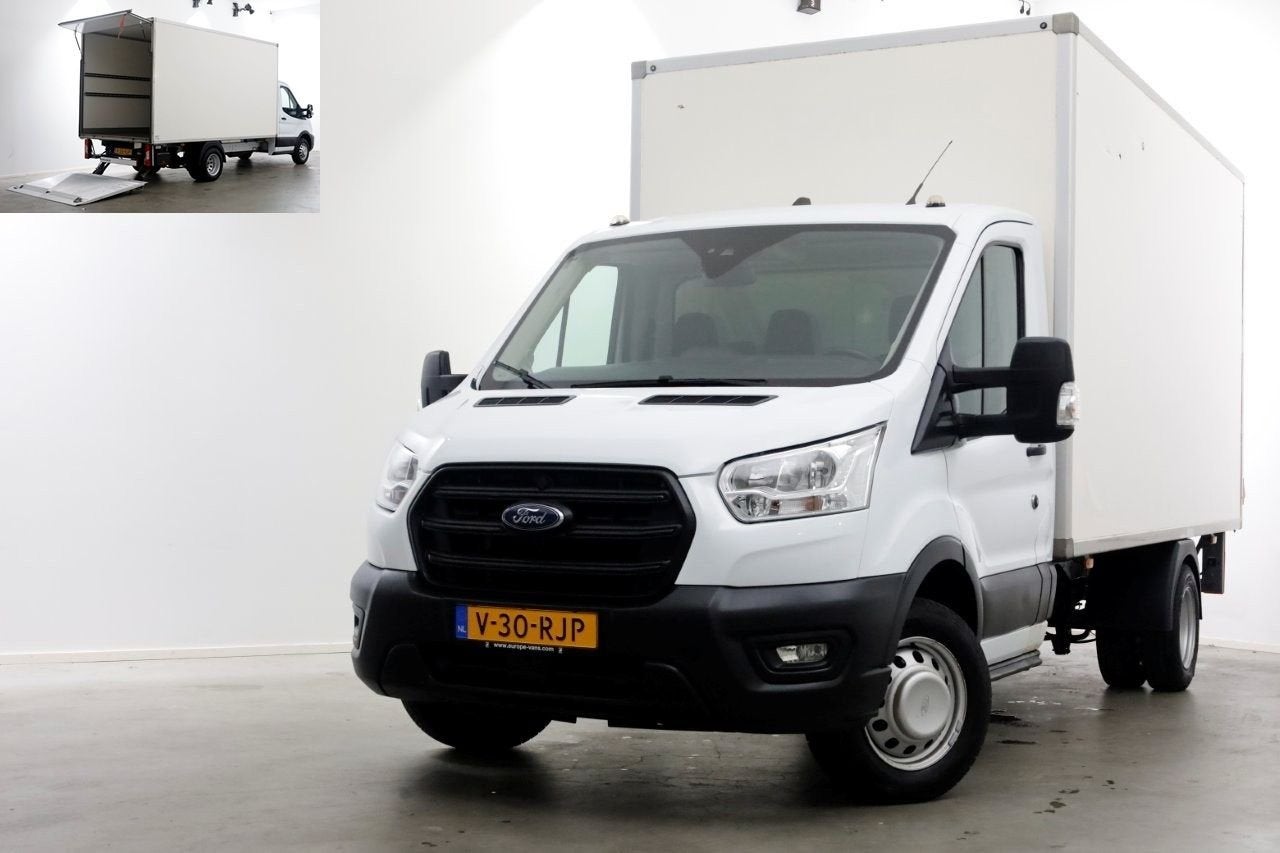 Ford Transit 350 2.0 TDCI 130pk N1 Trend Bakwagen met laadkl, Auto's, Wit, Bedrijf, Ford, Electronic Stability Program (ESP)