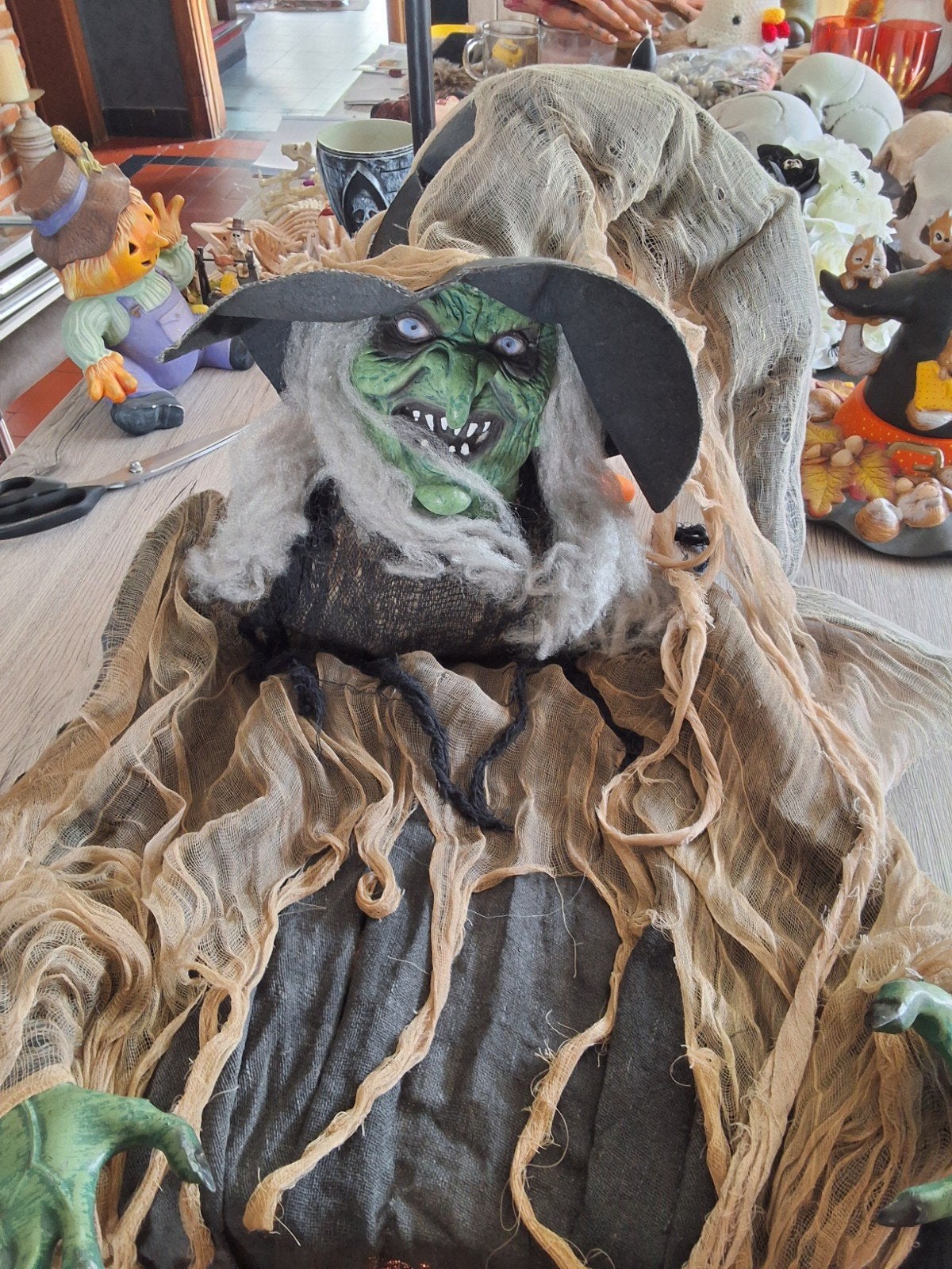 halloween heks, Ophalen of Verzenden, Zo goed als nieuw, Versiering