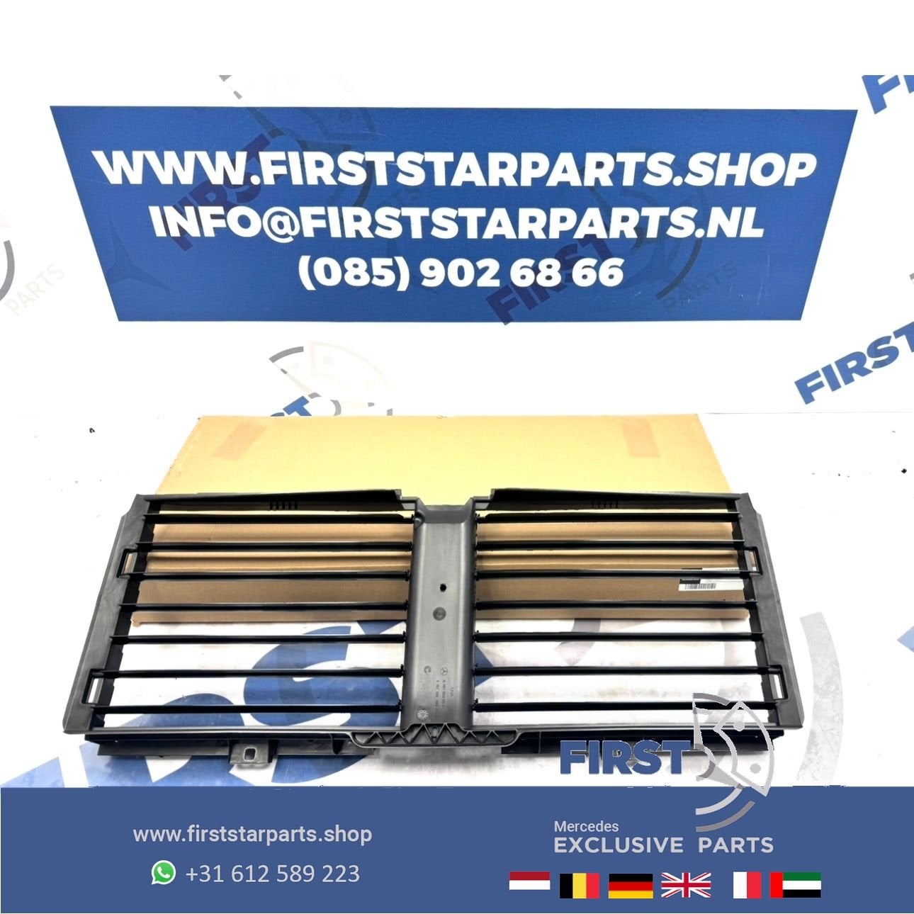 Mercedes GLE A1675000602 LUCHTGELEIDER W167 RADIATOR LAMELLE, Utilisé, -, -, Enlèvement ou Envoi