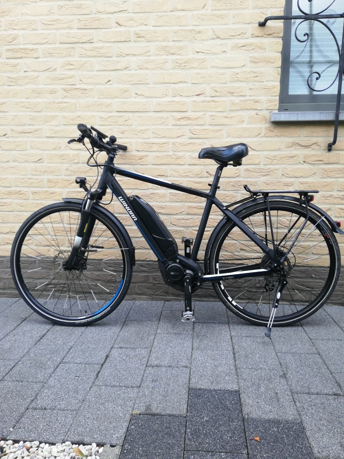 E-bike Trekking Winora CY100, Autres marques, Moins de 10 vitesses, 49 à 53 cm, Enlèvement