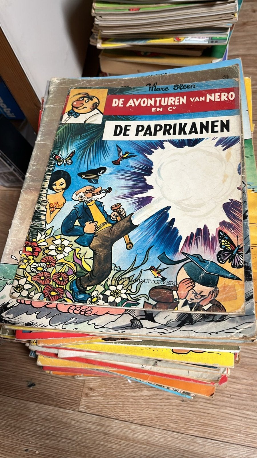 Nero strips, Boeken, Ophalen