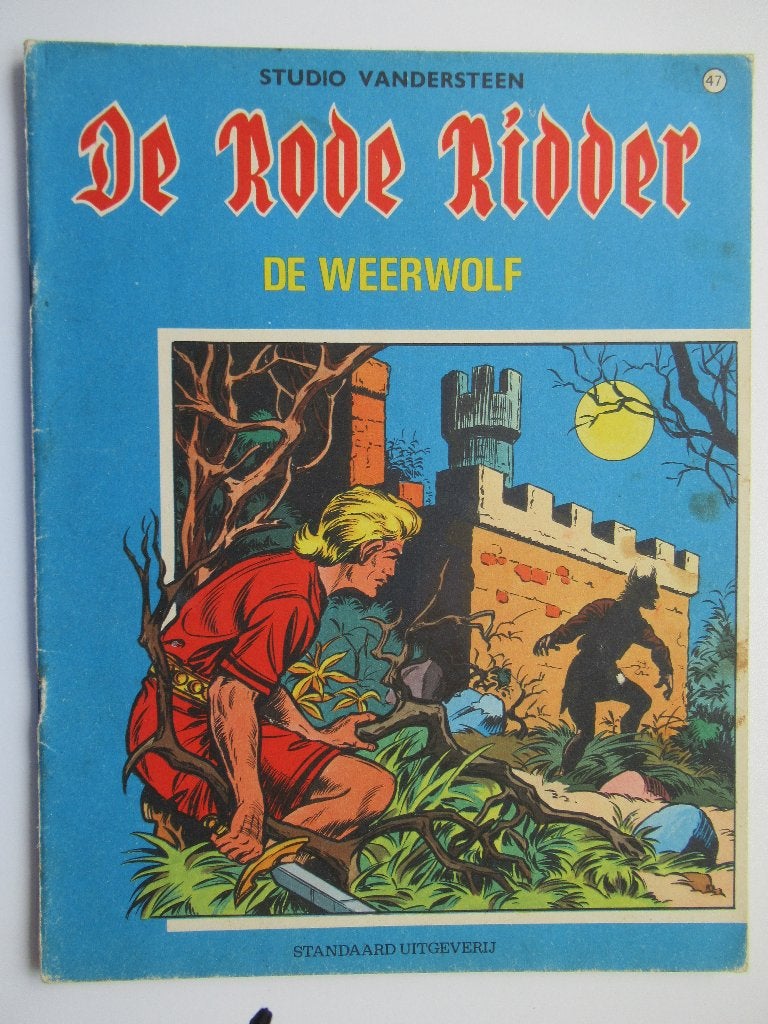 de rode ridder..nr.47...de weerwolf............1st, Ophalen of Verzenden, Gelezen