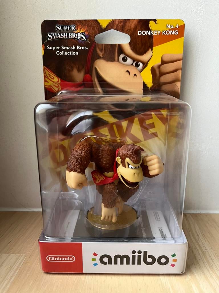Amiibo Donkey Kong N.4 Super Smash Bros), Ophalen, Nieuw