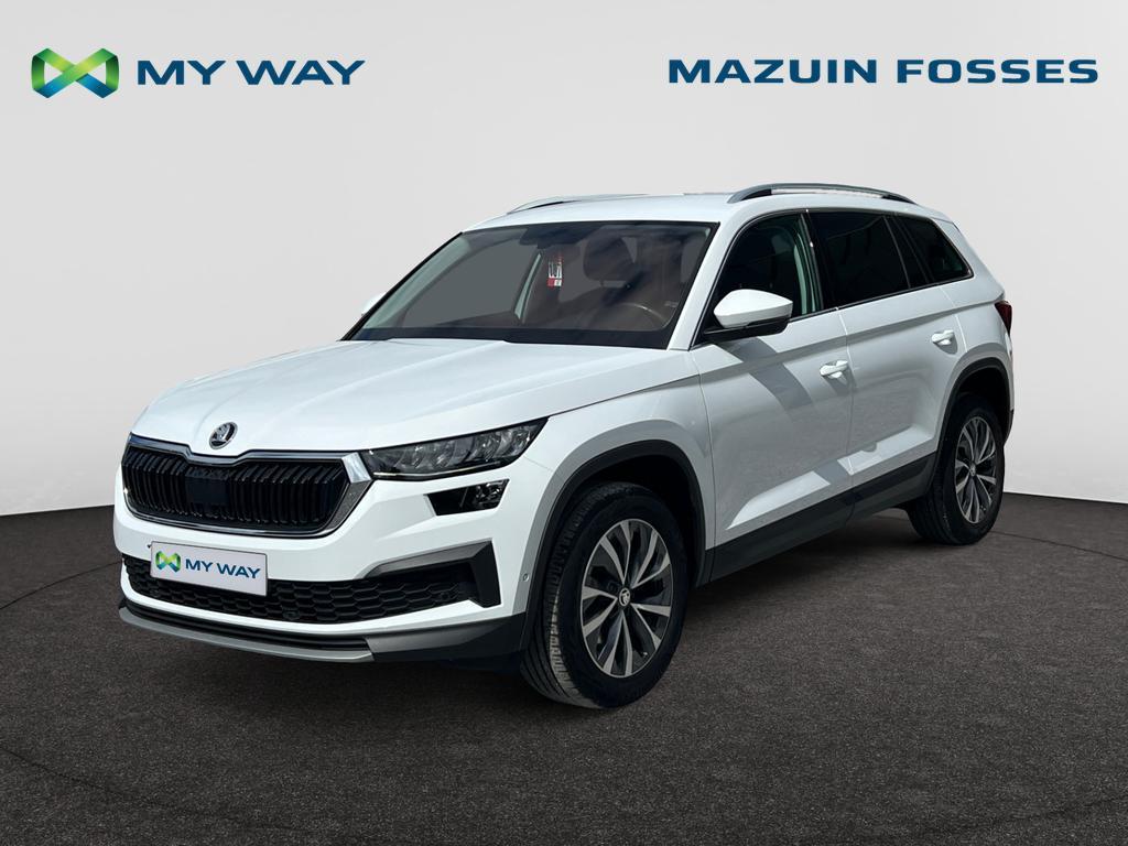 Skoda Kodiaq Kodiaq 1.5 TSI ACT Clever DSG, Auto's, Automaat, Wit, 159 g/km, https://public.car-pass.be/vhr/120f8036-1edd-4bf3-93b8-be470939a9bc