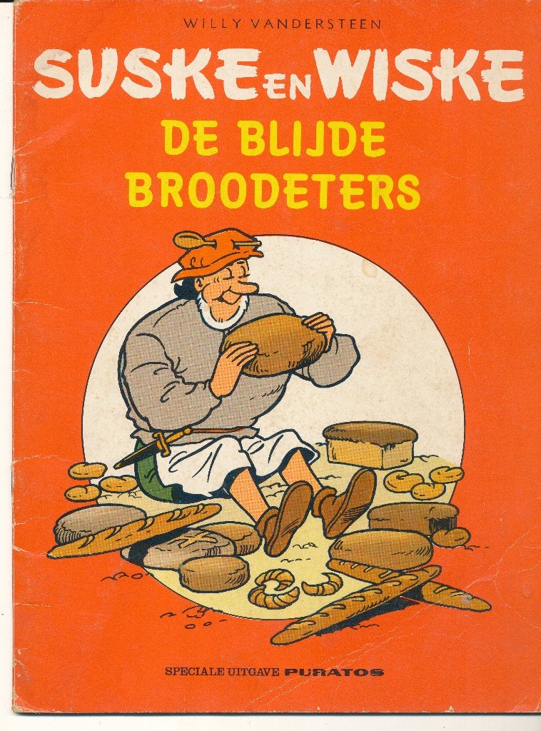 Suske en Wiske - De blijde broodeters, Enlèvement ou Envoi, Willy Vandersteen, Une BD, Utilisé