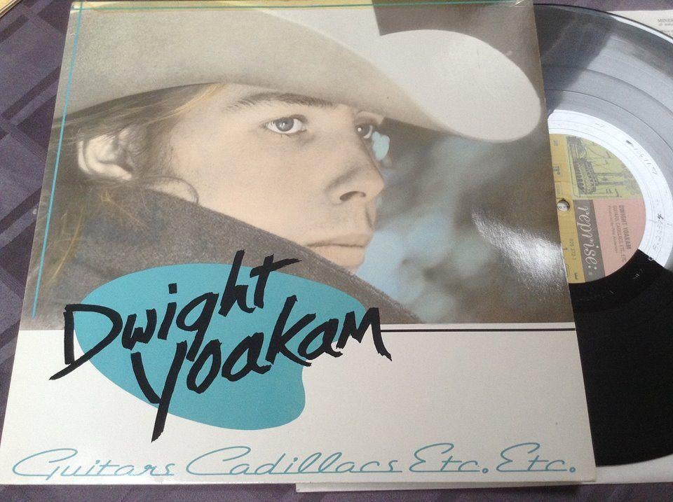 LP Dwight Yoakam “Guitars, Cadillacs, etc.,etc.”, Cd's en Dvd's, Vinyl | Country en Western, Gebruikt, 1980 - 1989, 12 inch, Ophalen of Verzenden