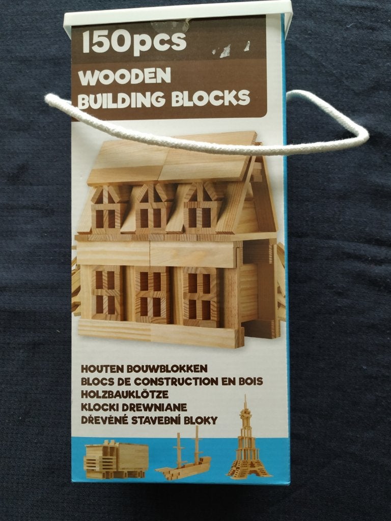 Houten blokken, Ophalen, Nieuw