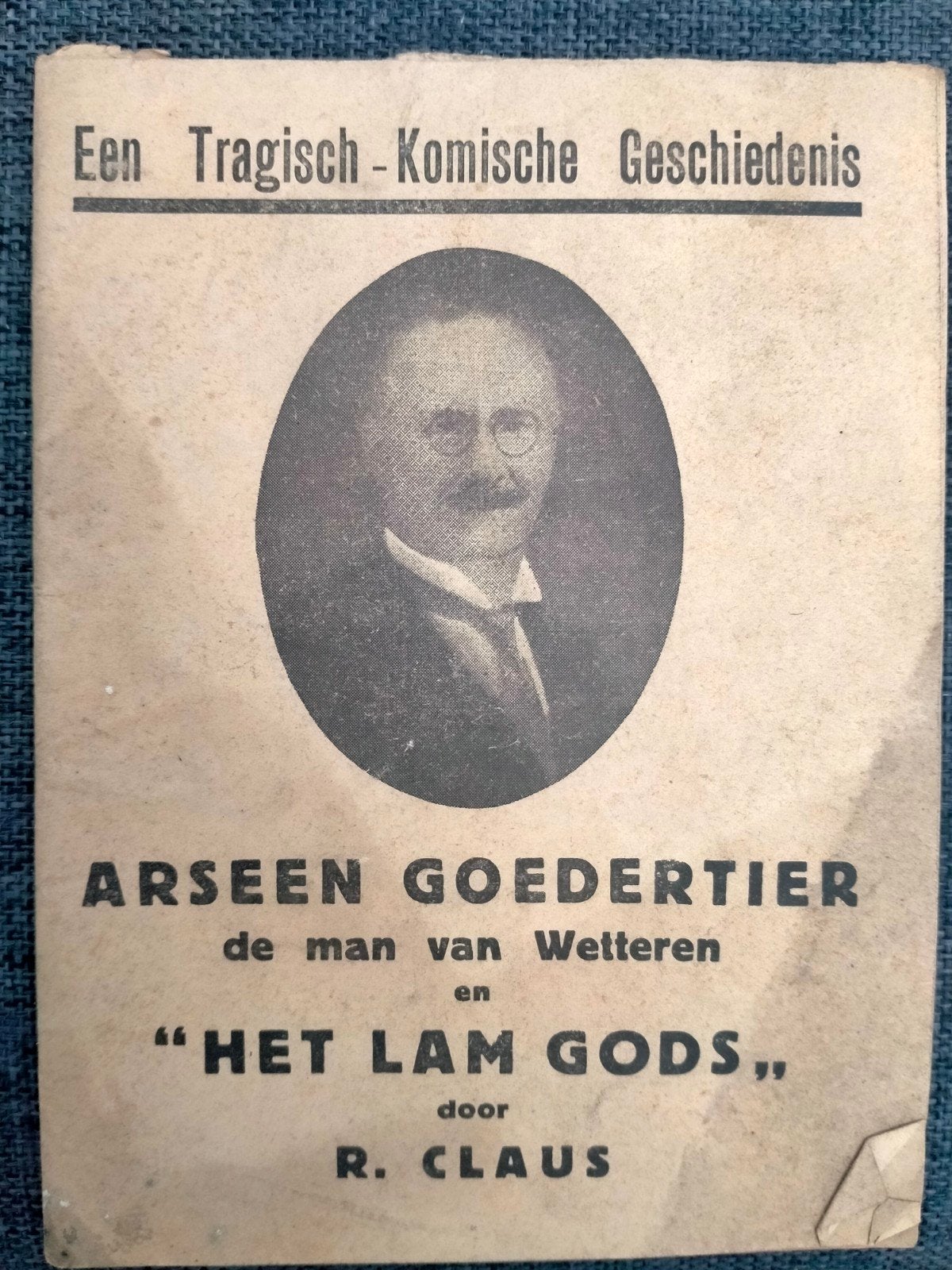 Boekje boekje Het Lam Gods, Arsène Goedertier, Ophalen of Verzenden