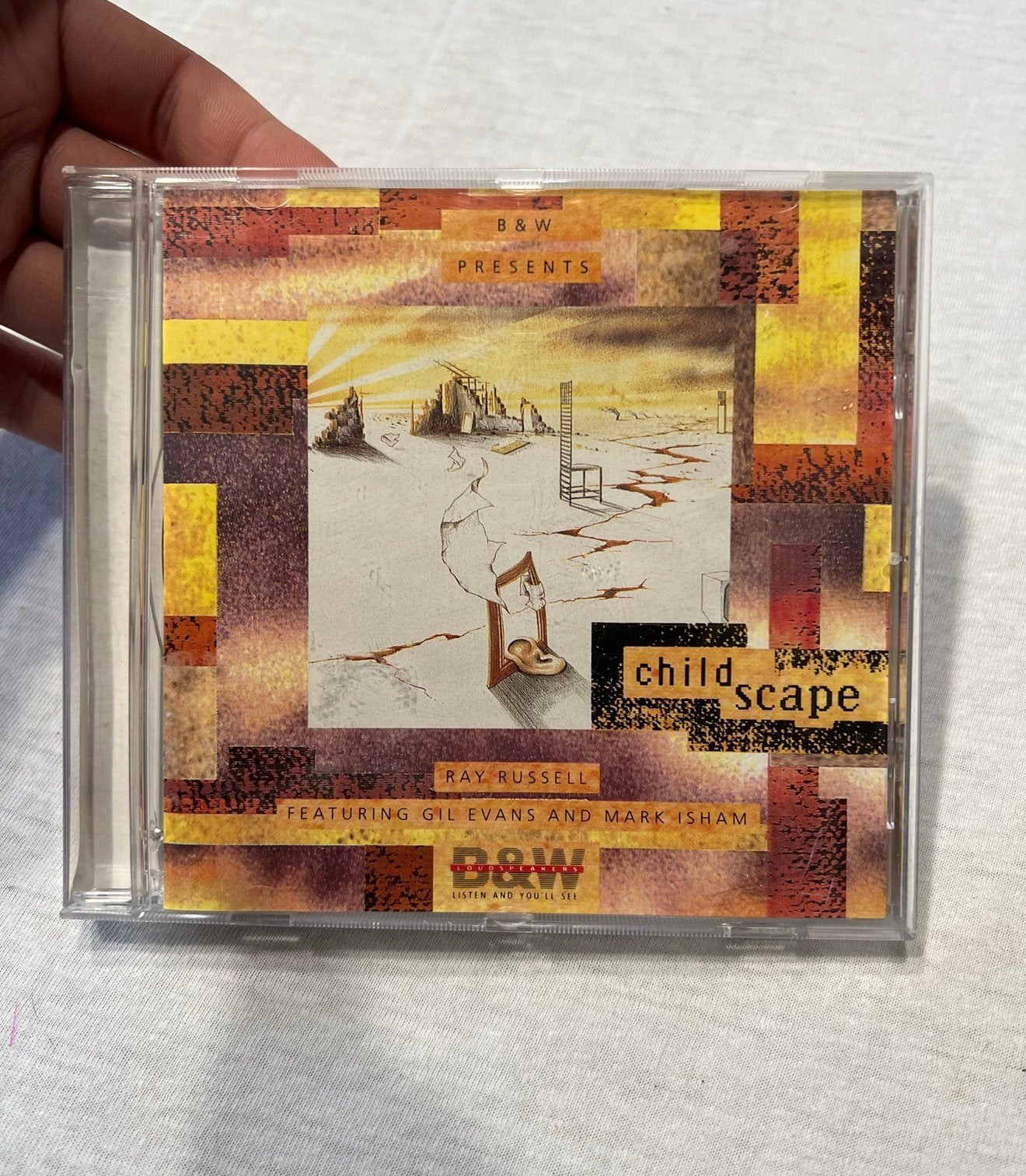 Ray Russell ft Gil Evans Mark Isham 90's Audio CD Childscape, Cd's en Dvd's, Ophalen of Verzenden, Zo goed als nieuw, Jazz