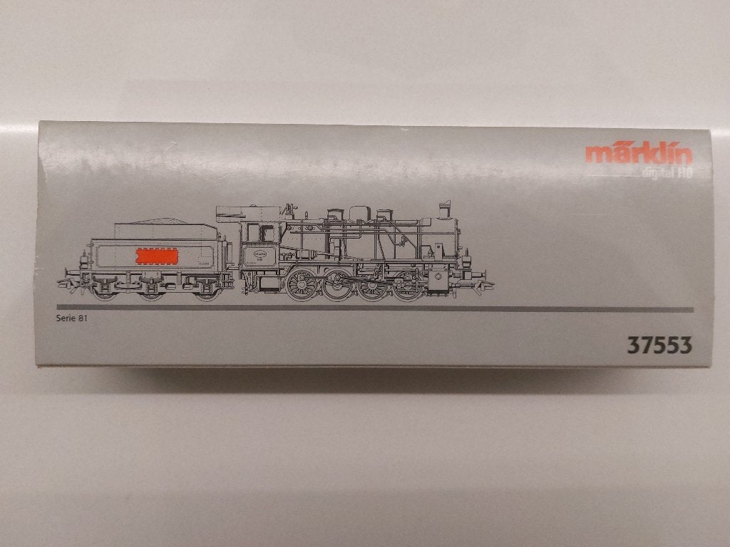 Locomotive à vapeur Marklin HO 37553, Enlèvement ou Envoi, Neuf, Locomotive, Märklin