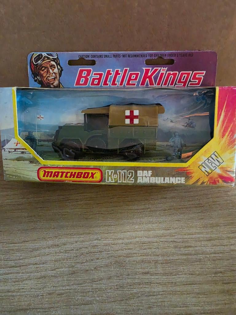 Matchbox k-112 daf ambulance, Ophalen of Verzenden