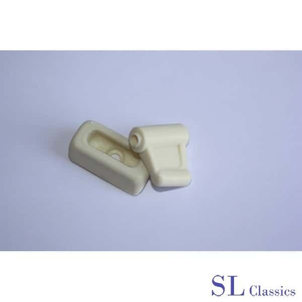 Clipset Creme voor de zonnekleppen Mercedes-Benz SL, Auto-onderdelen, Interieur en Bekleding, Mercedes-Benz, Nieuw, Ophalen of Verzenden
