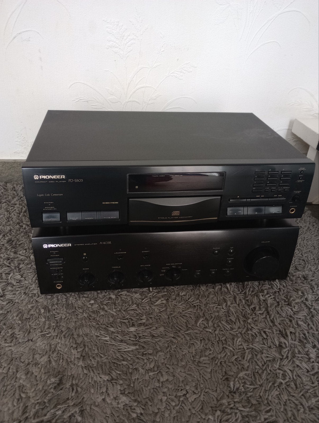 Pioneer versterker en cd speler, Audio, Tv en Foto, Overige Audio, Tv en Foto, Ophalen