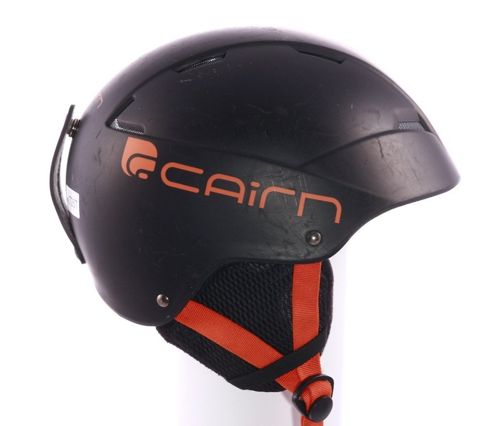 51 52 53 cm kinder ski helm CAIRN LOC-ACTIVE JUNIOR, Black, Overige merken, Gebruikt, Verzenden, Overige typen