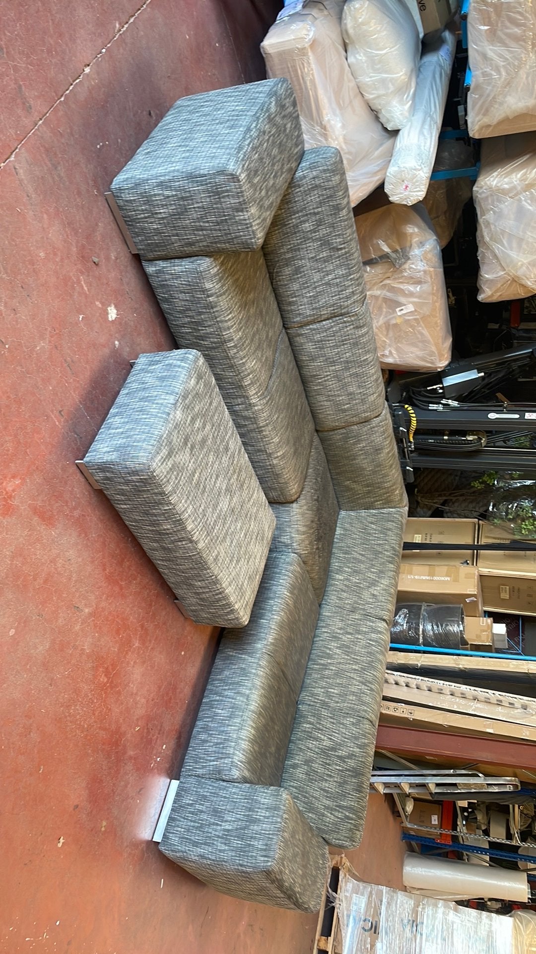 Gratis zetel, Ophalen, 250 tot 300 cm, Gebruikt, Hoekbank
