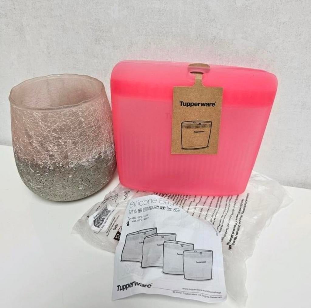 Tupperware ultimate silicone bag small, Handtassen en Accessoires, Ophalen of Verzenden, Nieuw