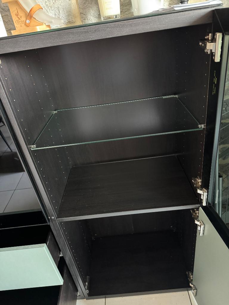Buffet Besta (possibilité d’acheter des parties), Huis en Inrichting, Kasten | Buffetkasten, Zo goed als nieuw, 100 tot 150 cm