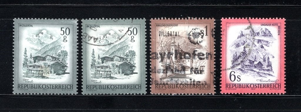 OOSTENRIJK Lot 1975 gestempeld, Postzegels en Munten, Postzegels | Europa | Oostenrijk, Verzenden, Gestempeld