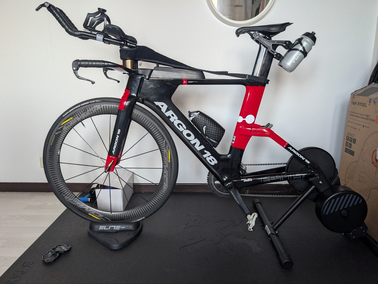 Argon 18 E-119 Medium, Enlèvement, Carbone