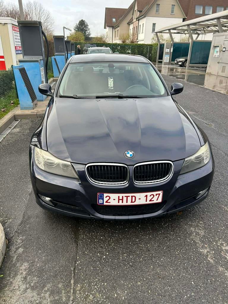 bmw 316i 1.6 benzine zeer proper, Auto's, 4 deurs, Zwart, Blauw, Parkeersensor