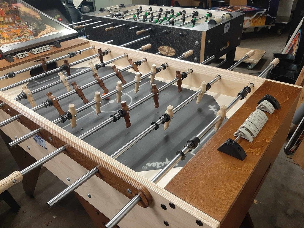 Allerlei voetbaltafels., Enlèvement, Comme neuf, Table de billard