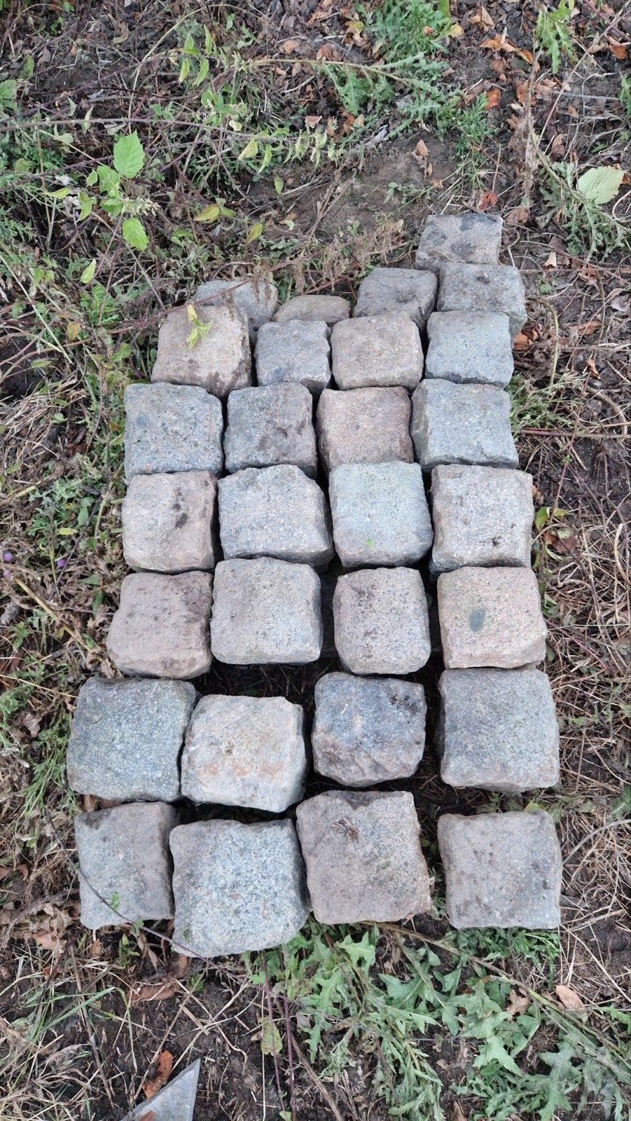 1m² porfier kassei 15x15 cm - gratis, Ophalen, Zo goed als nieuw, Minder dan 5 m², Overige typen