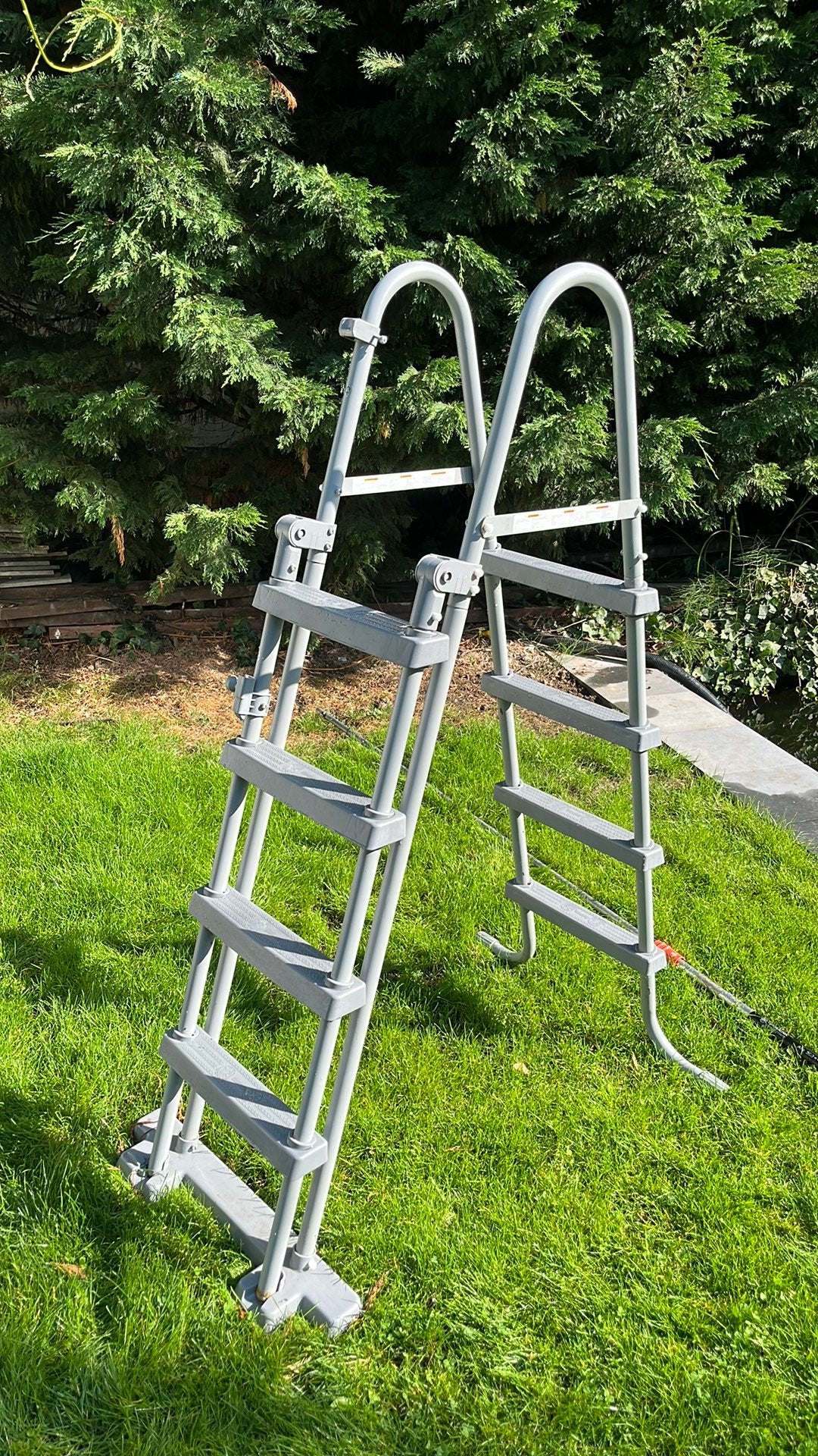 Ladder voor zwembad, Ophalen, Gebruikt, Ladder