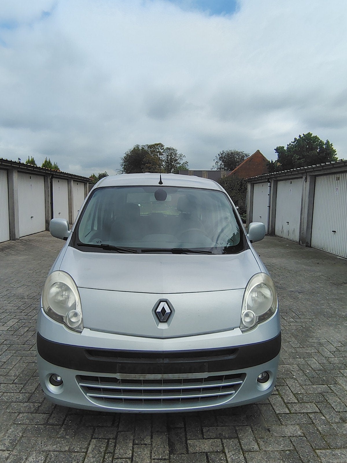 Renault Kangoo 1.5 dCi Diesel 2008 – 211.000 km – Goed Rijde, Autos, Argent ou Gris, Achat, 6 portes, Diesel
