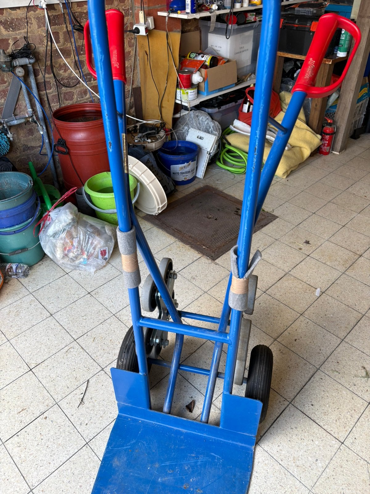 Steekwagen voor op trappen, Doe-het-zelf en Bouw, Transportwagens, Ophalen, Steekwagen