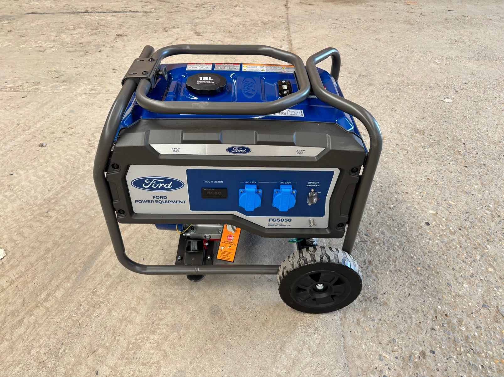 Nieuw Ford FG5050 Benzine Generator, nooit gebruikt, Doe-het-zelf en Bouw, Aggregaten, Ophalen, Nieuw, Benzine