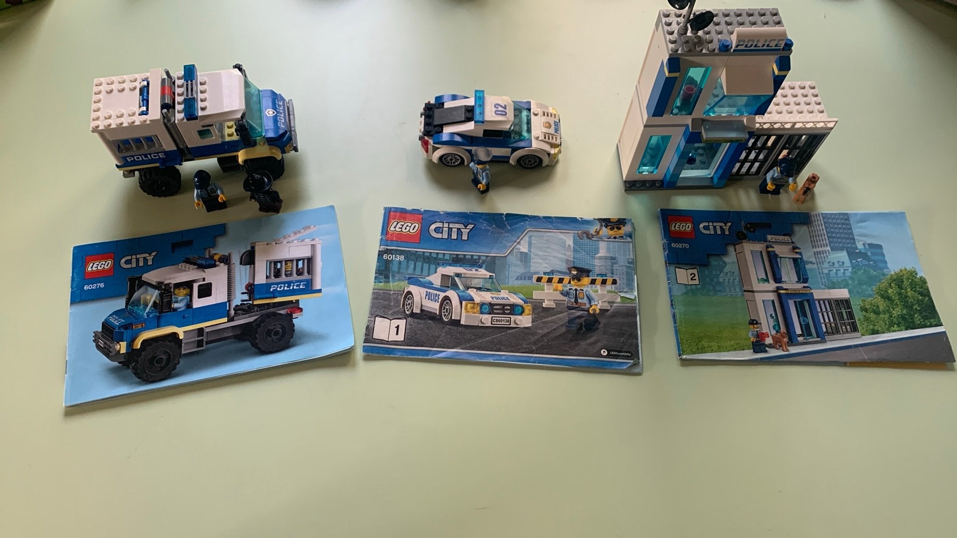 Politie lego, Ophalen, Lego, Meerdere sets, Complete set