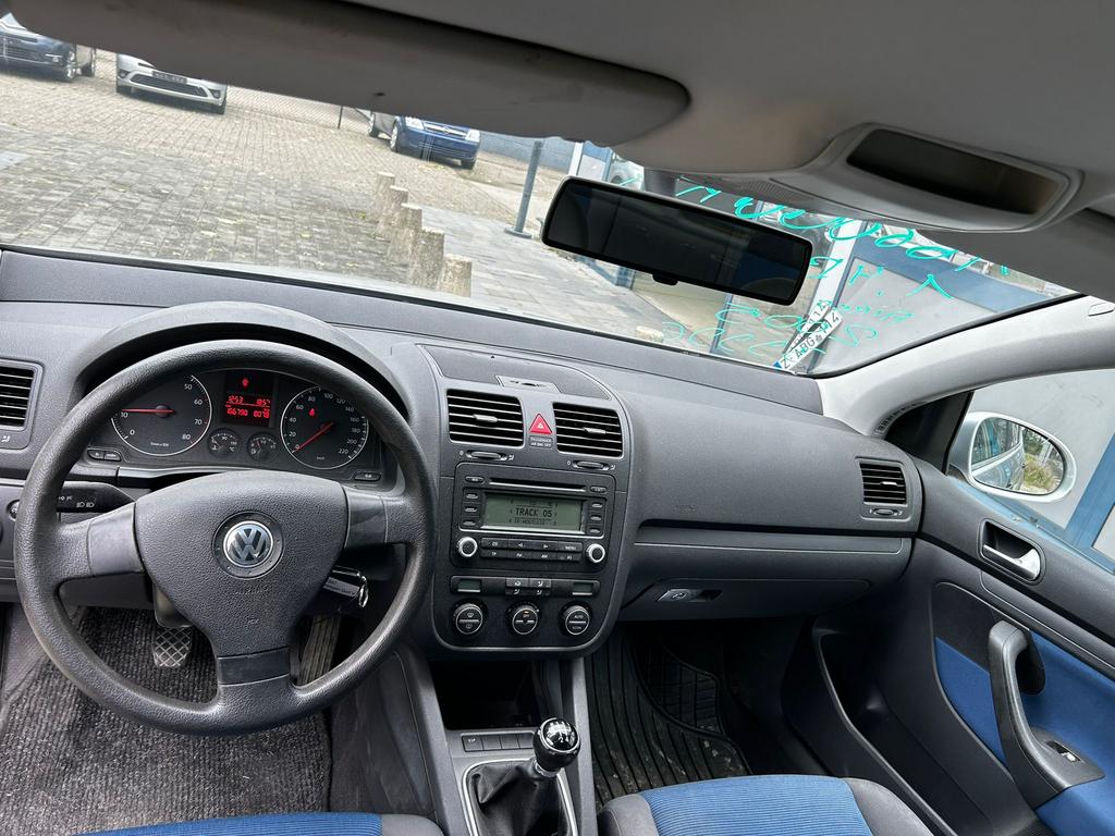 Volkswagen golf 5 met keuring verkoop garantie, 4 deurs, Stof, 4 cilinders, Bedrijf