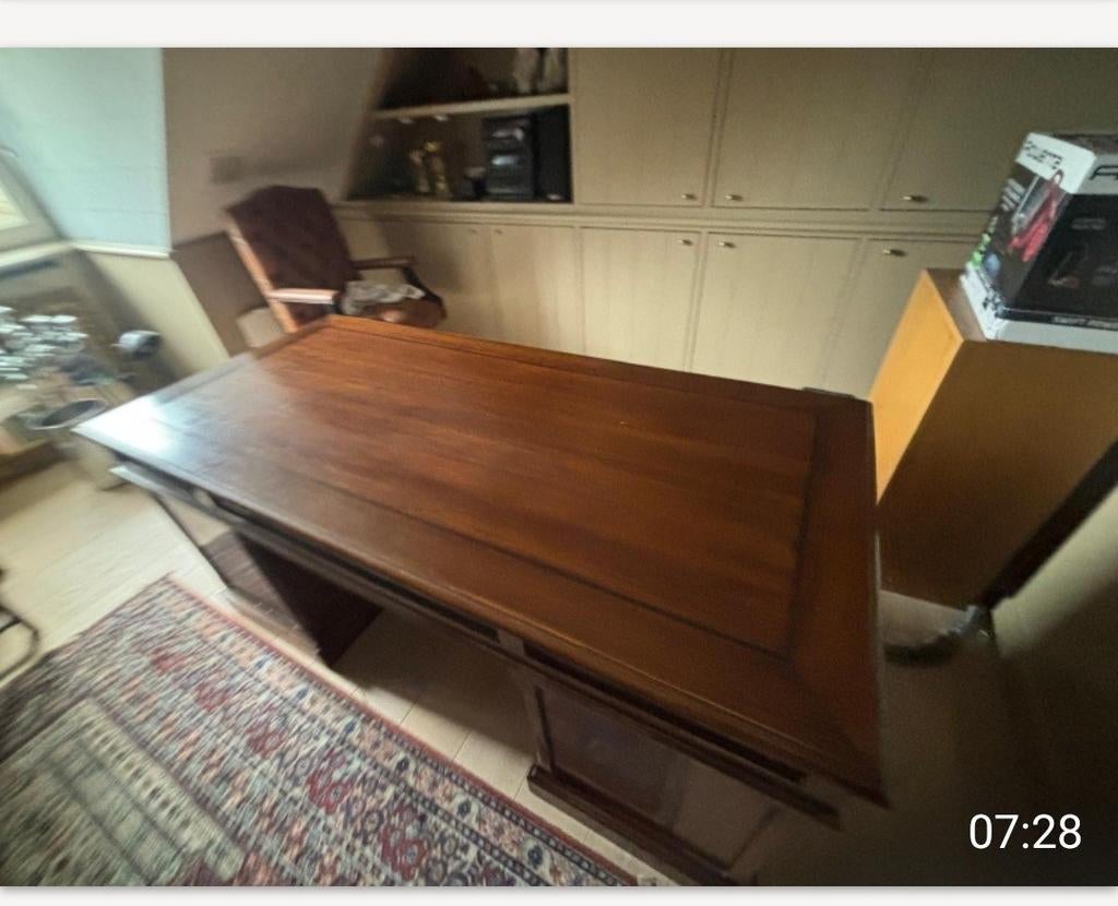 Eiken bureau., Antiek en Kunst, Ophalen