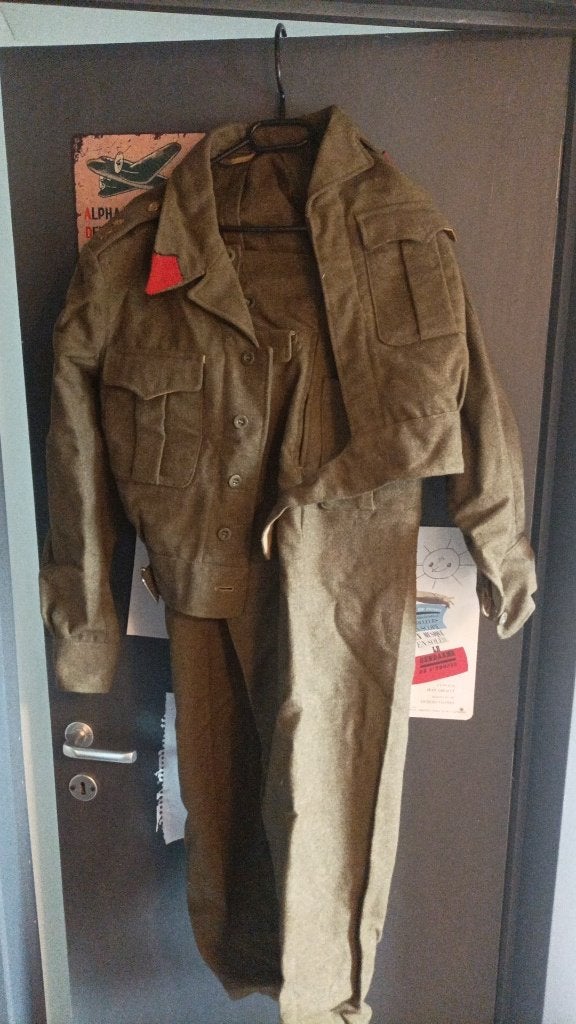 Ensemble militaire belge abl 1952, Enlèvement