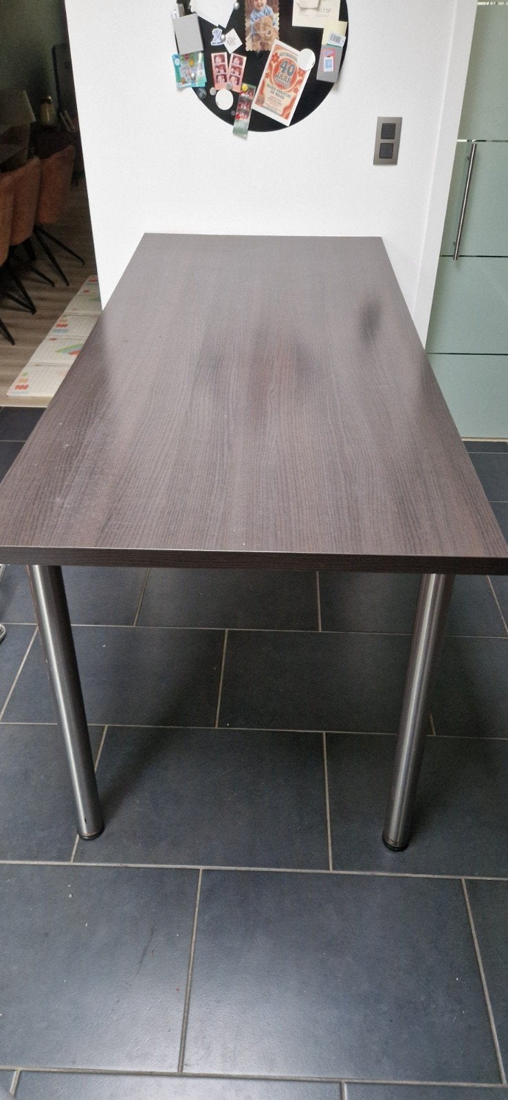 Eettafel / Monteren tegen muur, Huis en Inrichting, Tafels | Eettafels, Ophalen, Gebruikt, 50 tot 100 cm, Vijf personen of meer