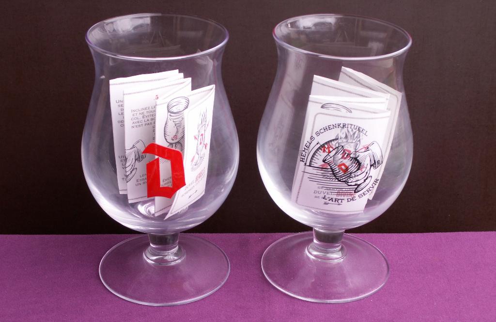 Bierglazen, Duvel, Hemels Schenkritueel, collectors glazen., Verzamelen, Ophalen of Verzenden, Nieuw, Bierglas