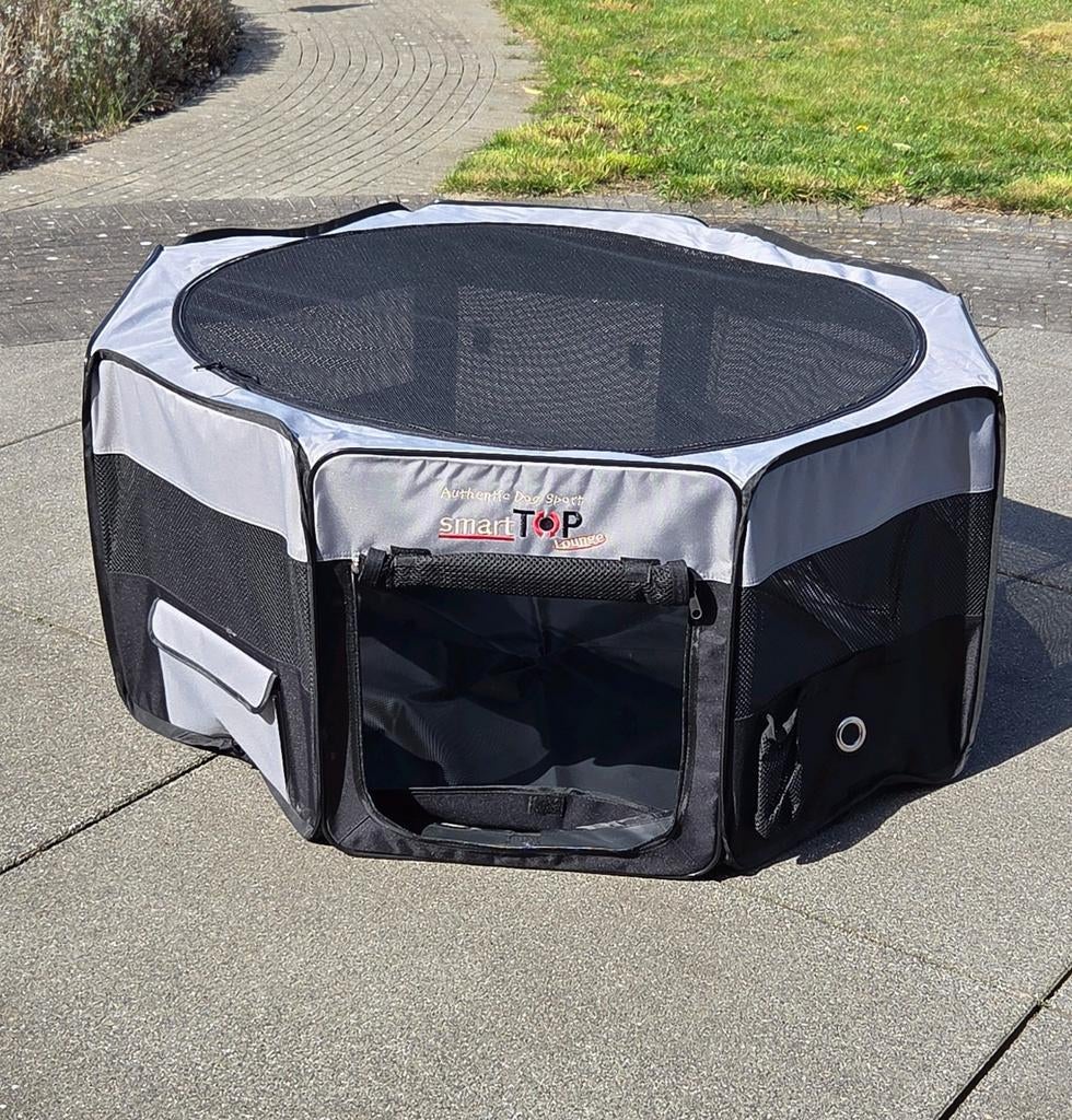 Mobiele puppy of hondenren gemakkelijk te (ver)plaatsen, Hondenkennel, 110 cm of meer, Minder dan 65 cm, Ophalen of Verzenden