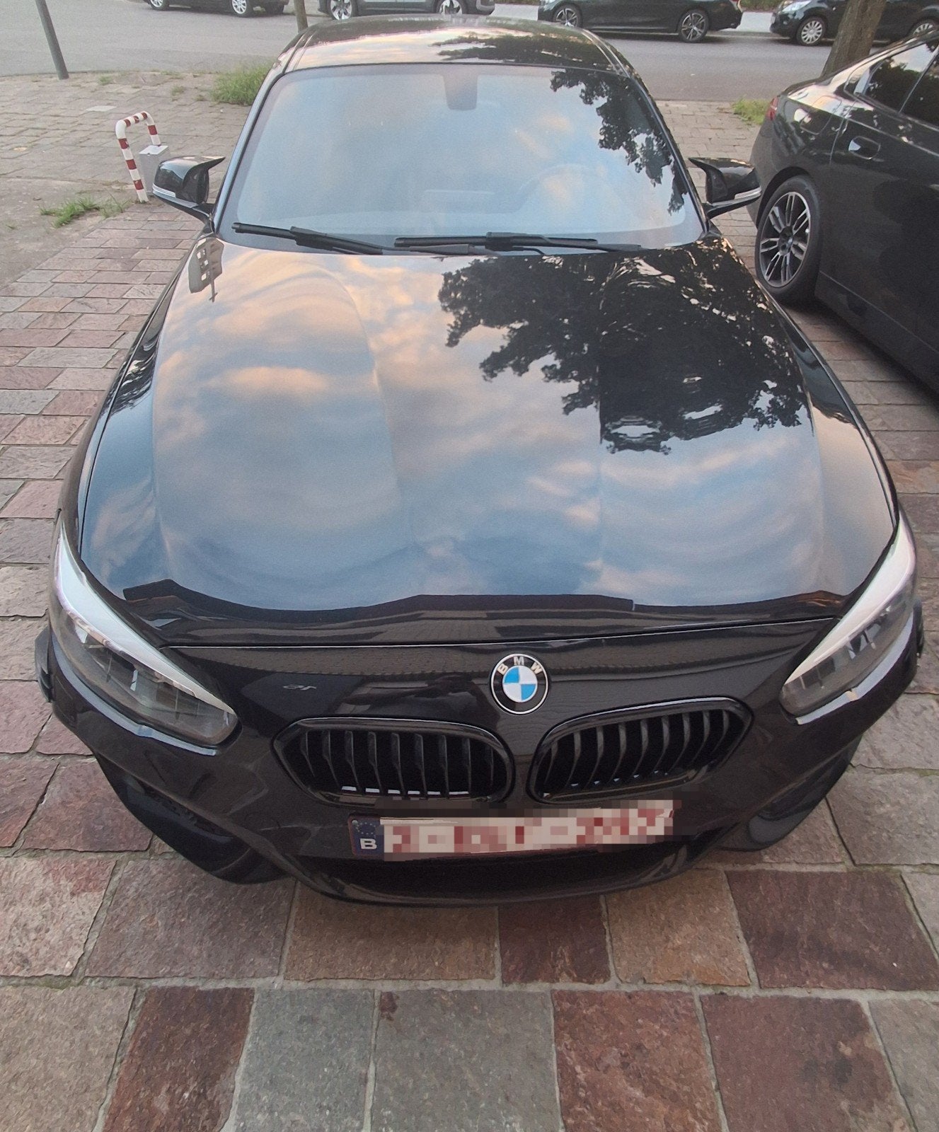 BMW 118I AUTOMAAT M-PACK 114600+KM, Autos, Cuir, Achat, Noir, 5 portes