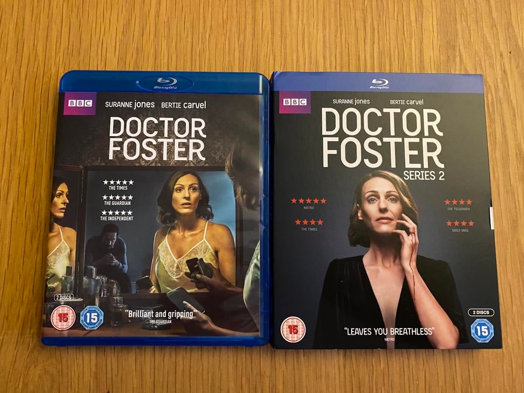 Doctor Foster blu ray seizoen 1 + seizoen 2, Ophalen of Verzenden, Zo goed als nieuw