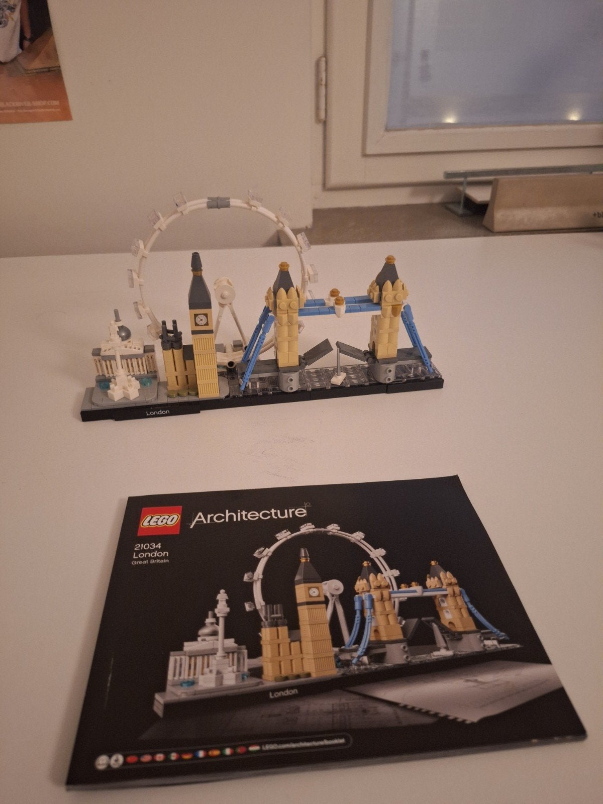 LEGO Architecture Londen (21034) – London Skyline ️, Lego, Ophalen of Verzenden, Zo goed als nieuw, Complete set